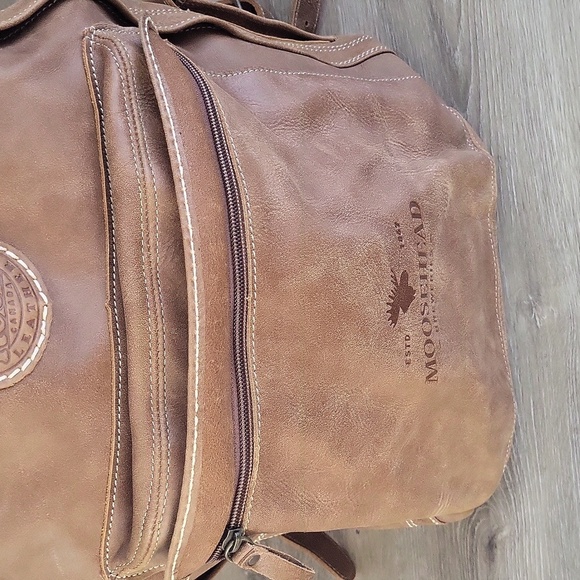 Roots Tribe Leather Back Pack - Picture 12 of 16